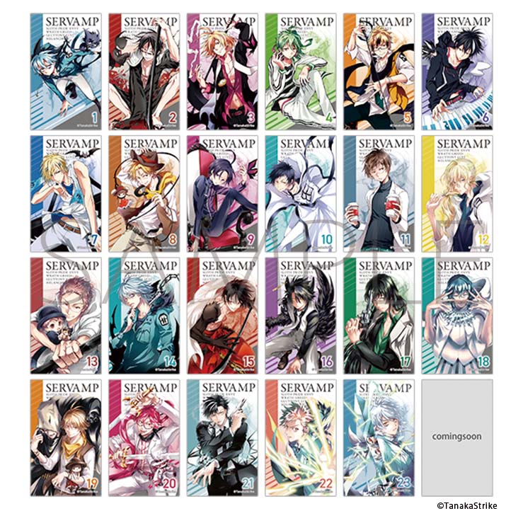 SERVAMP-サーヴァンプ-_メモリアルクリアカードコレクション／全24種【BOX／12パック入り】