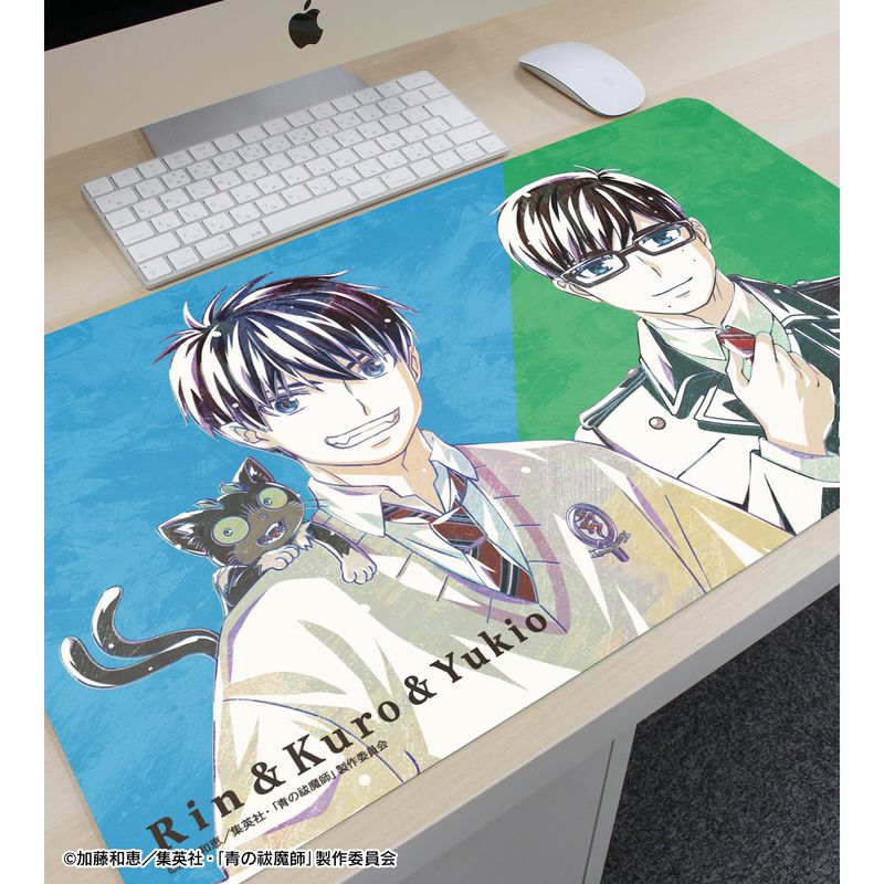 青の祓魔師 島根啓明結社篇_奥村 燐&クロ&奥村 雪男 Ani-Art マルチ