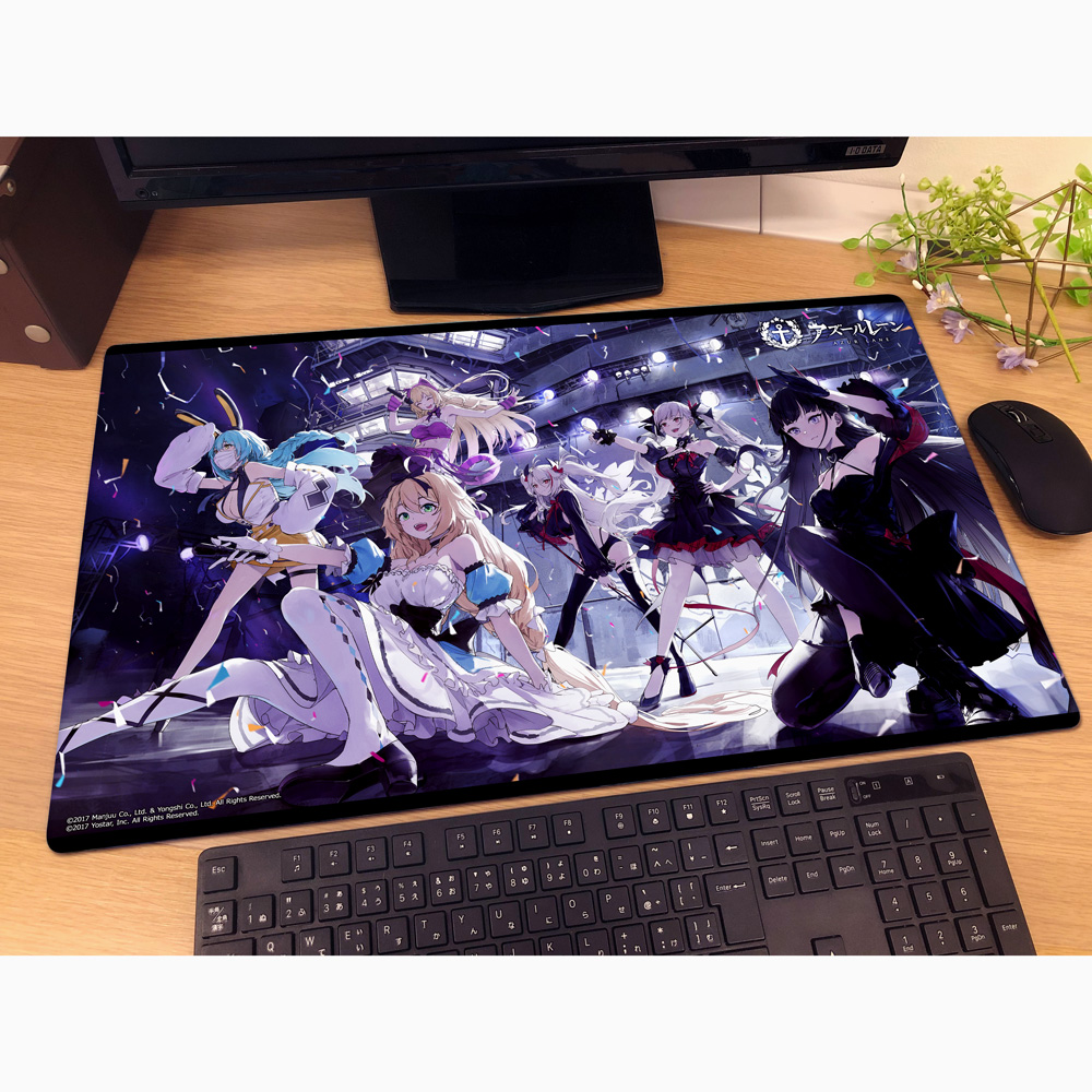 【公式】【中国限定】アズールレーン　エーギル　能代　マウスパッド　プレイマット 公式】【中国限定】アズールレーン エーギル 能代 マウスパッド