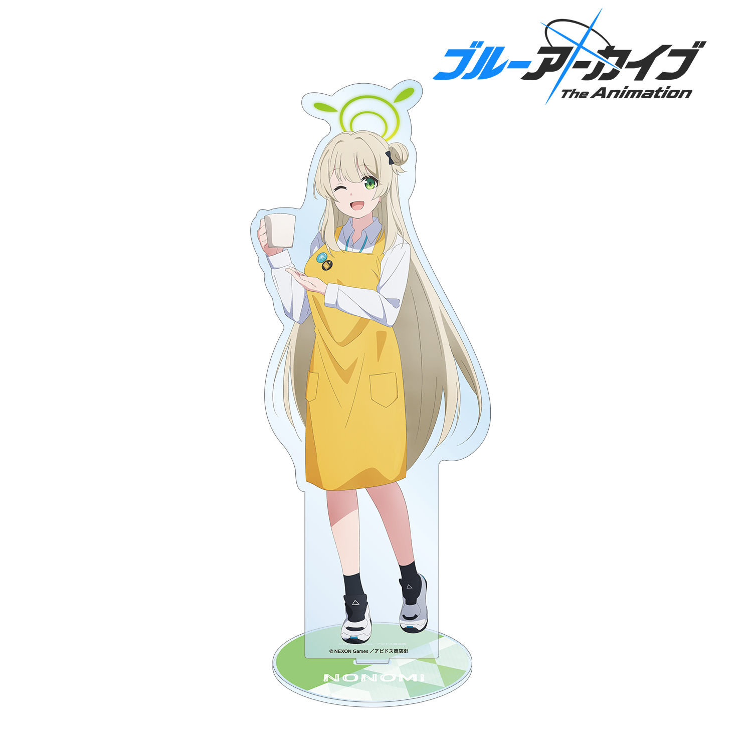 ブルーアーカイブ The Animation_描き下ろし ノノミ ショップ店員ver. 特大アクリルスタンド