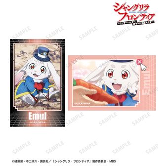 シャングリラ・フロンティア_描き下ろし缶バッジ エムル | 公式グッズ