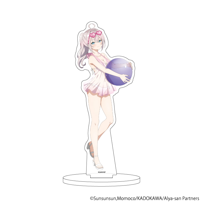 時々ボソッとロシア語でデレる隣のアーリャさん_アクリルスタンド01/アーリャ　ナイトプールver.(描き下ろしイラスト)