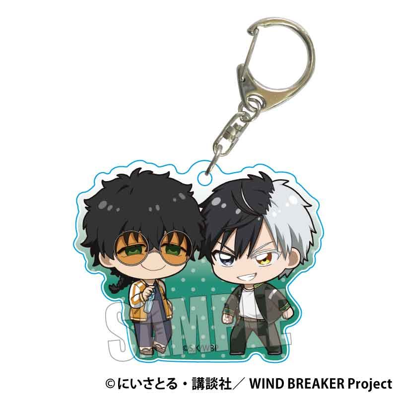 WIND BREAKER_ぷちめもっ!アクリルキーホルダー 十亀 条&桜 遥 | WIND