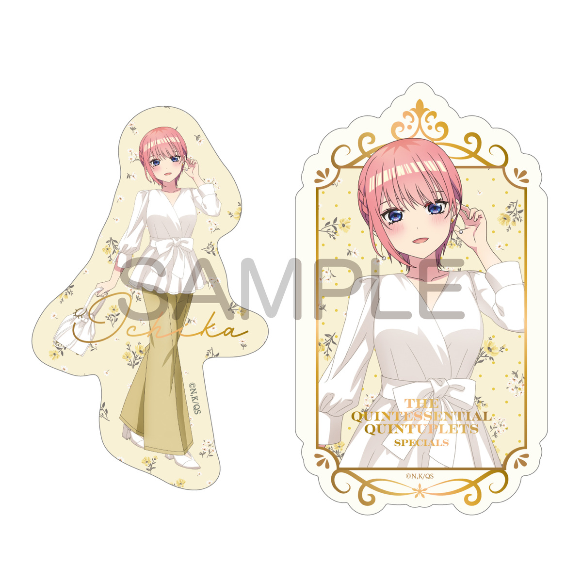 五等分の花嫁∽_ステッカーセット 中野一花