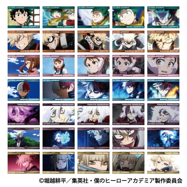 新品★僕のヒーローアカデミア★ポストカード★ヒロアカ★7点セット 僕のヒーローアカデミア ポストカードセット 7期新ビジュアル【YTE公式
