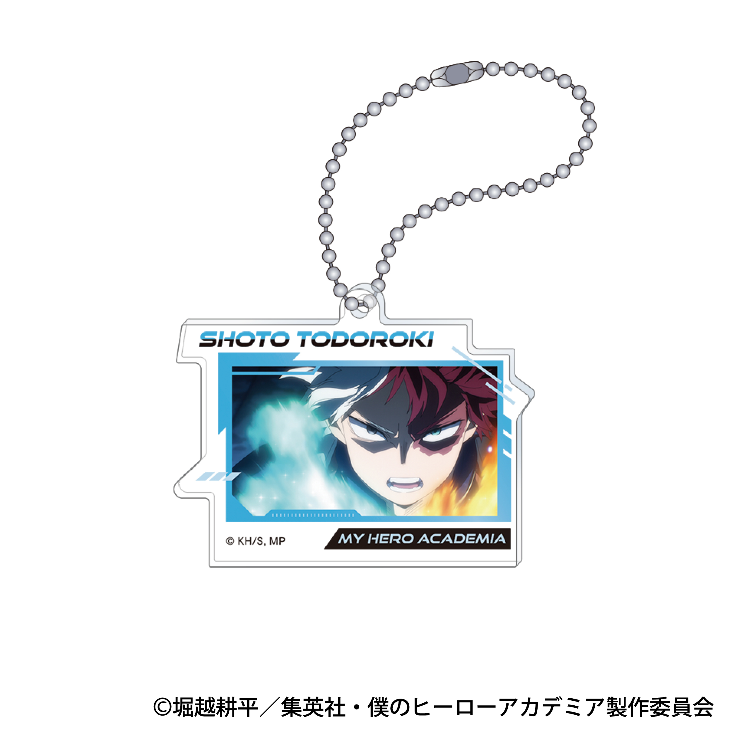 僕のヒーローアカデミア_名場面アクリルキーホルダー/轟 焦凍