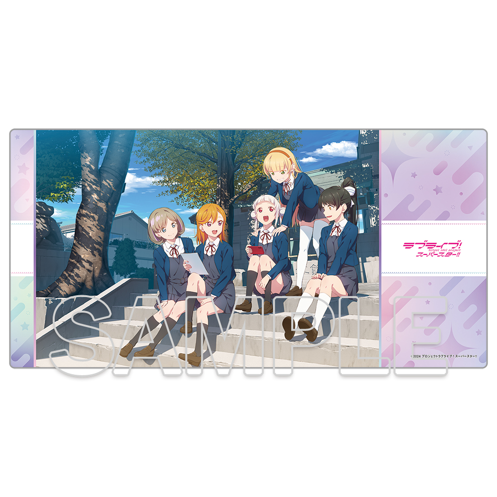 即購入可 新品未開封 ラブライブ ラバーマット サンリオコラボ デスクマット ラブライブ！スーパースター!!×サンリオキャラクターズ デスク