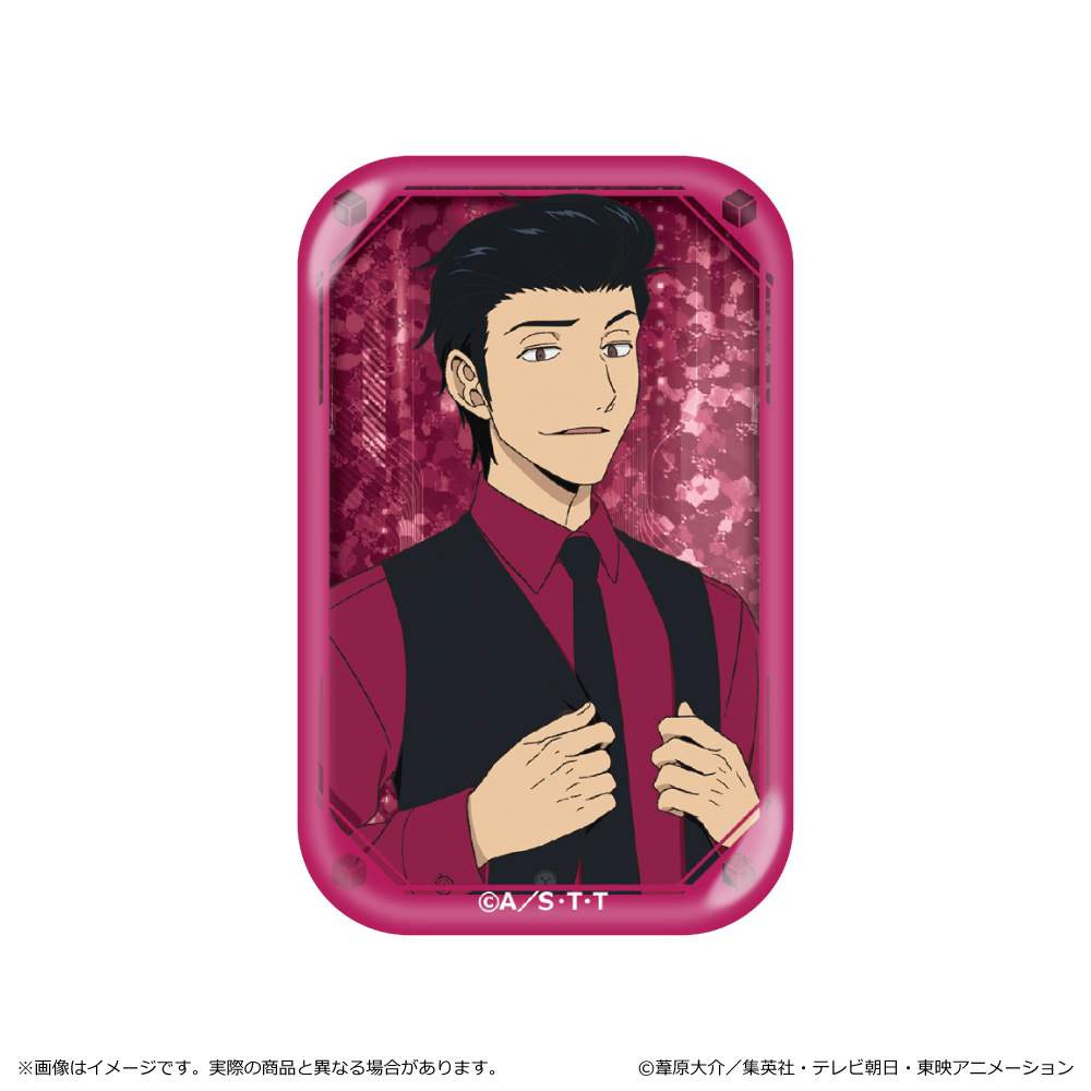 ワールドトリガー_黒ベストスーツVer. 第2弾 スクエアホロカンバッジ 当真勇