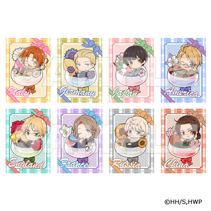 ヘタリア World☆Stars_ちゃぽんっ! トレーディングブロマイド