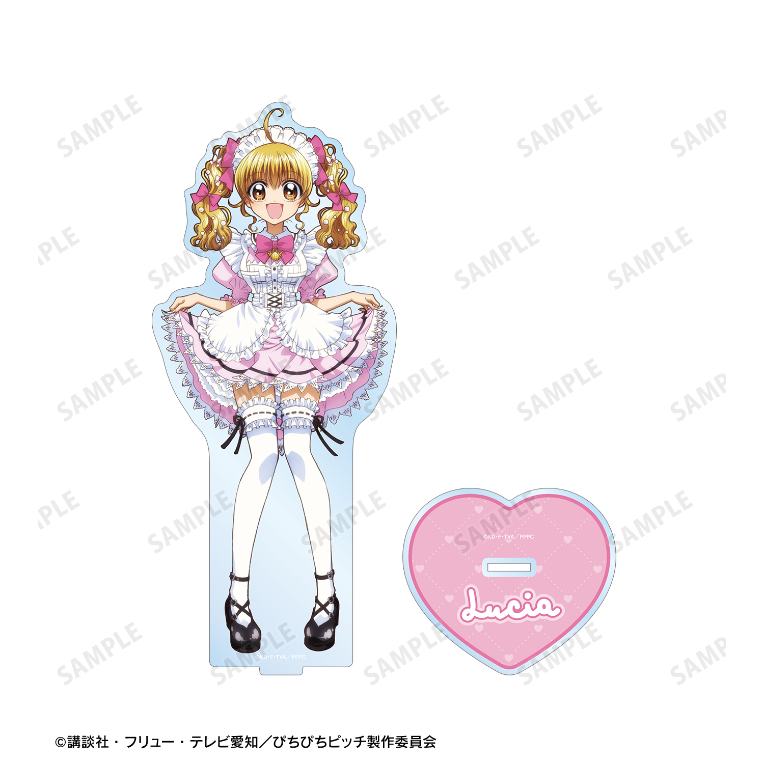 七海るちあ＊ぴちぴちピッチ＊ミニチャーム 和装メイド ver. 七海るちあ＊ぴちぴちピッチ＊ミニチャーム 和装メイド ver