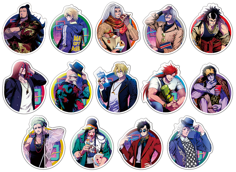 終末のワルキューレ 描き下ろし トレーディングステッカー　14種コンプ 終末のワルキューレ_オフショットコレクション トレーディング