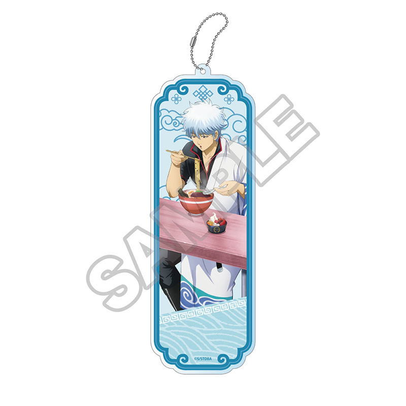 銀魂_「麺好きに悪い奴はいない」 アクリルキーホルダーBIG 坂田銀時