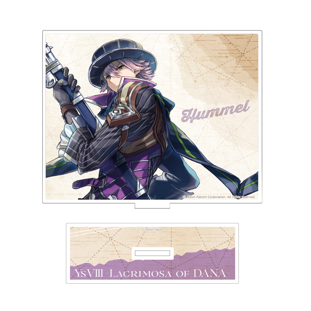 イースⅧ -Lacrimosa of DANA-_アクリルパネルスタンド(ヒュンメル)