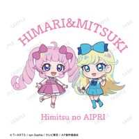 ひみつのアイプリ_(サイズ/L)_青空 ひまり&星川 みつき Tシャツメンズ