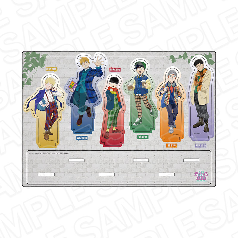 モブサイコ100_アクリルジオラマ　チェックスタイル ver.