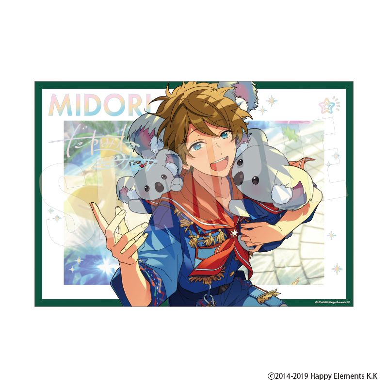 高峯翠 缶バッジ 10周年 CANBA!! あんスタ展 あんさんぶるスターズ あんさんぶるスターズ!! バックステージPASS風ステッカー /(10)高峯翠