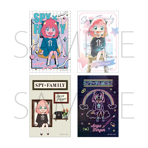 SPY×FAMILY_ステッカーセット＜おすわり大集合＞