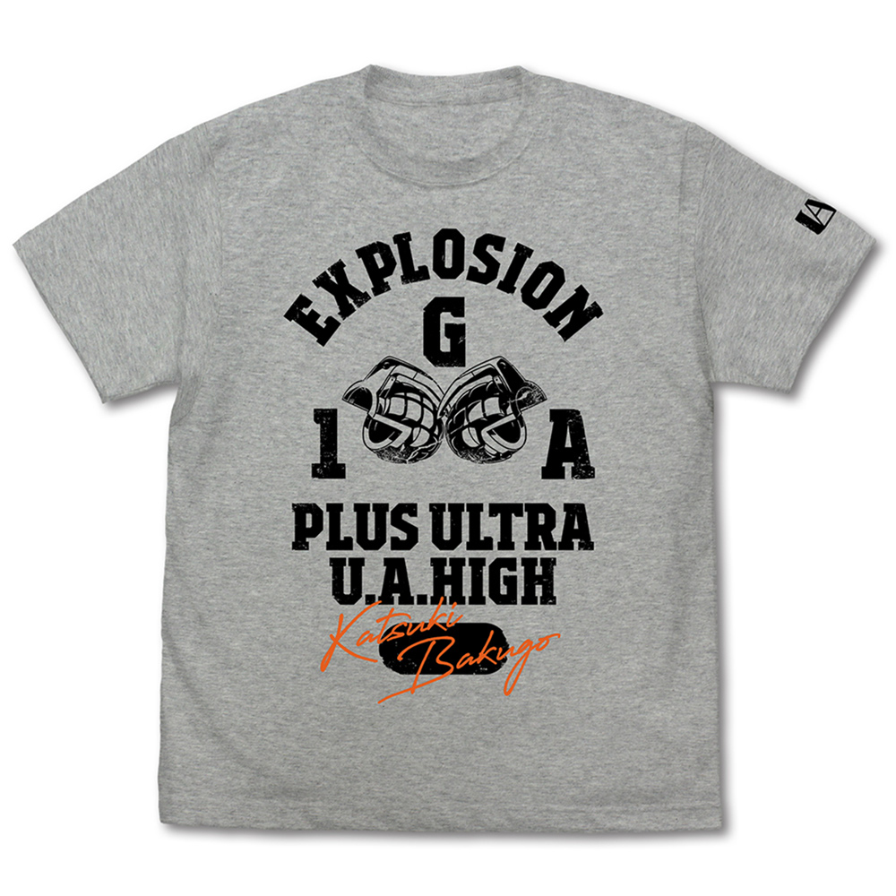 【フランス限定】僕のヒーローアカデミア グレー Tシャツ 未使用 僕のヒーローアカデミア Tシャツ グレー サイズM〜L