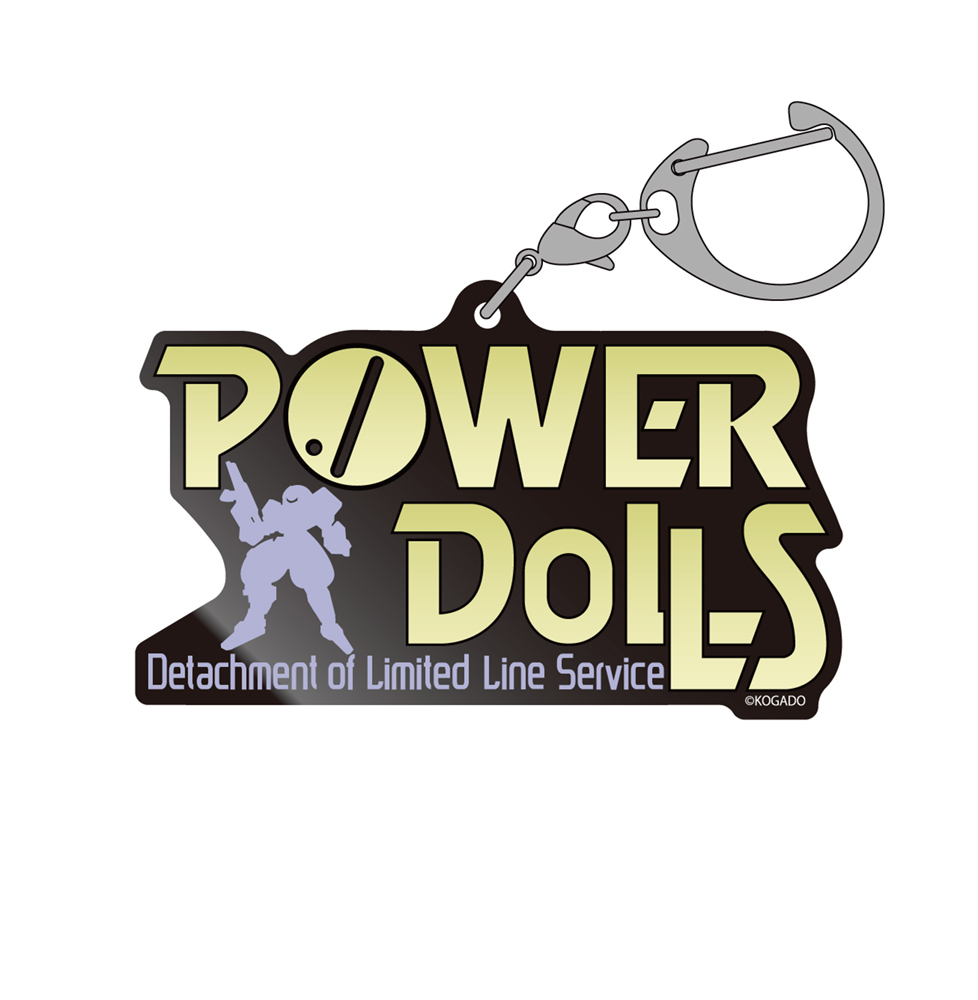 POWER DoLLS_ロゴ アクリルマルチキーホルダー