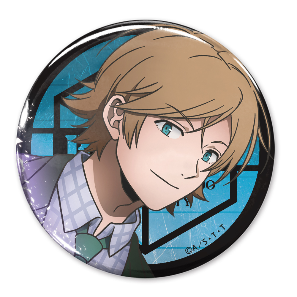 ワールドトリガー_描き下ろし 王子一彰 65mm缶バッジ トリガー起動(オン)Ver.