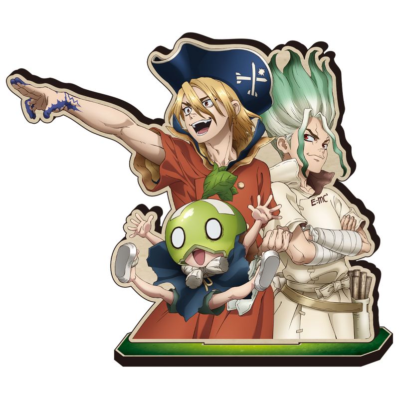 Dr.STONE_MOKUスタ 石神千空＆七海龍水＆スイカ | Dr.STONE（ドクター