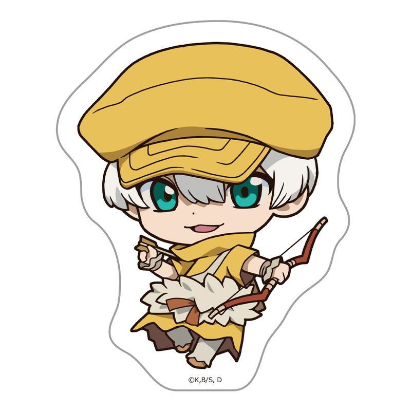 Dr.STONE_ダイカットステッカー 西園寺羽京 | Dr.STONE（ドクター