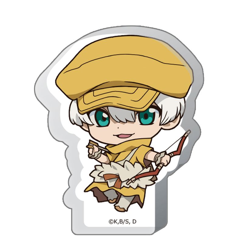 ドクターストーン　西園寺羽京　アクリルスタンド　アクリルバッジ Dr.STONE_厚みアクリルスタンド 西園寺羽京 | Dr.STONE（ドクター