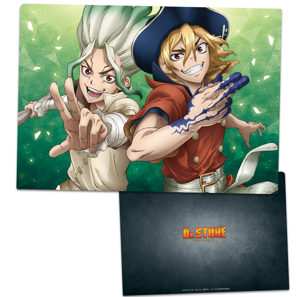 Dr.STONE_クリアファイル 石神千空＆七海龍水