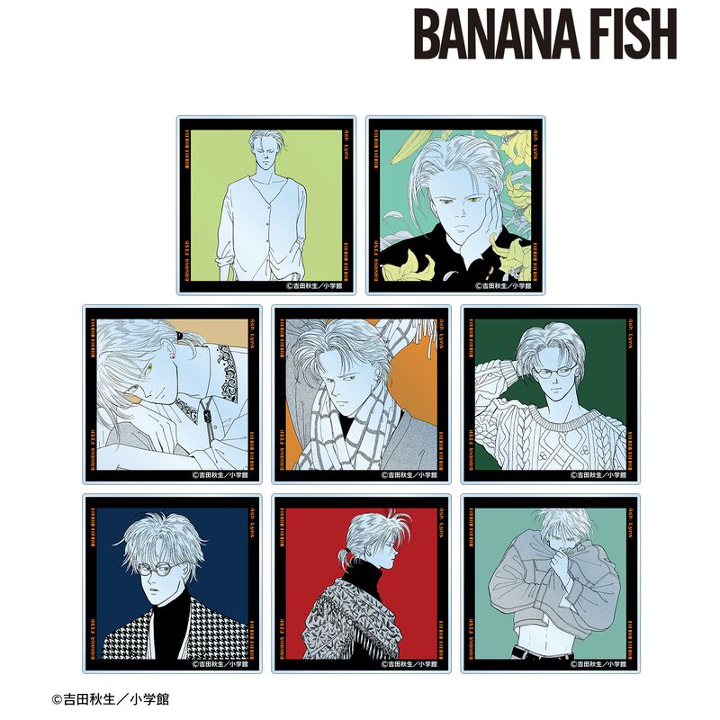 【第二弾】BANANA FISH アクリルブロック コンプリートセット BANANA FISH_トレーディングフィルム風アクリルカード(単位