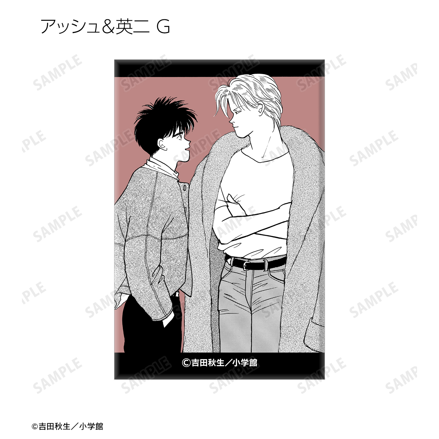 BANANA FISH_トレーディング缶マグネット(単位/コンプリートBOX