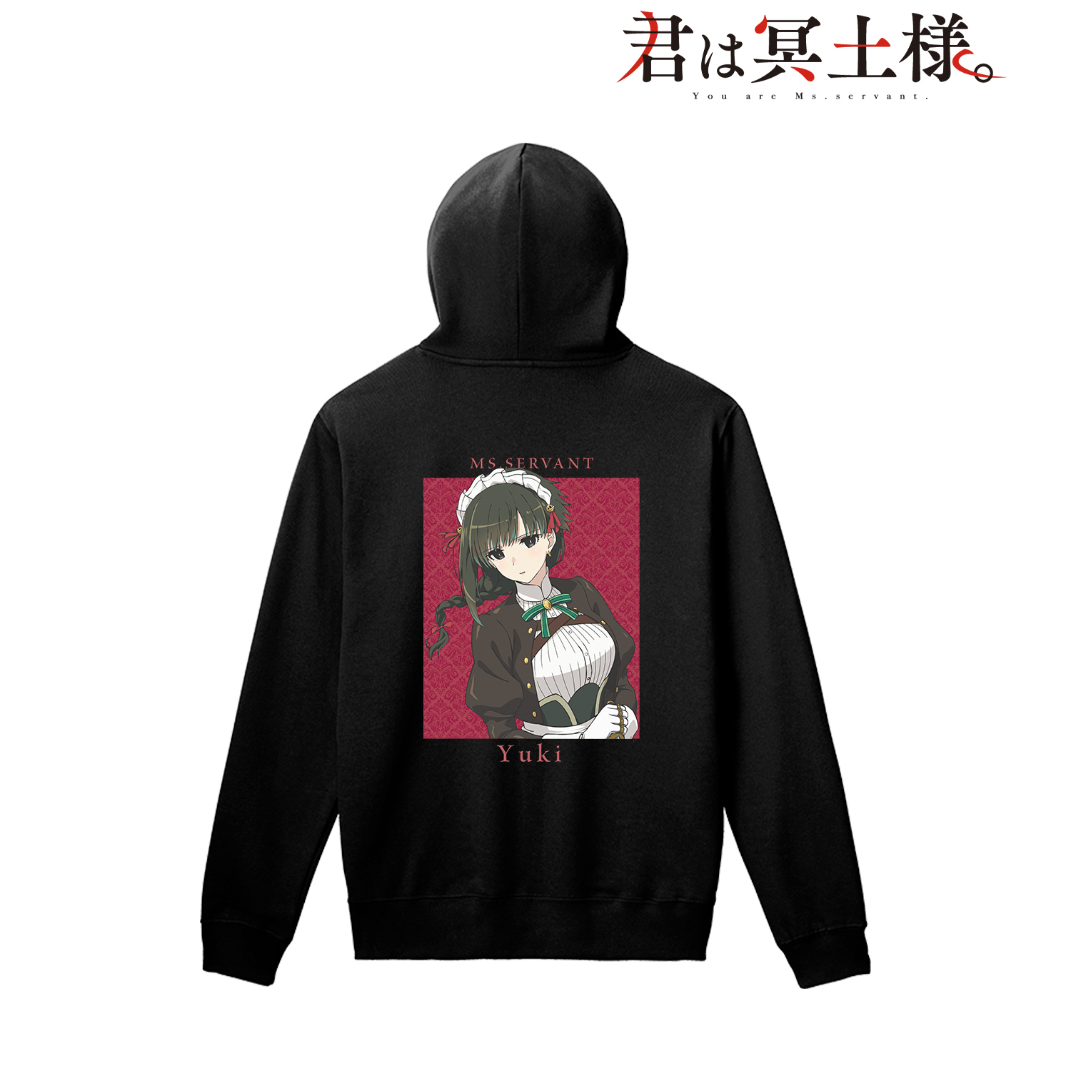 君は冥土様。_(サイズ/M)_雪 パーカー ver.Aレディース