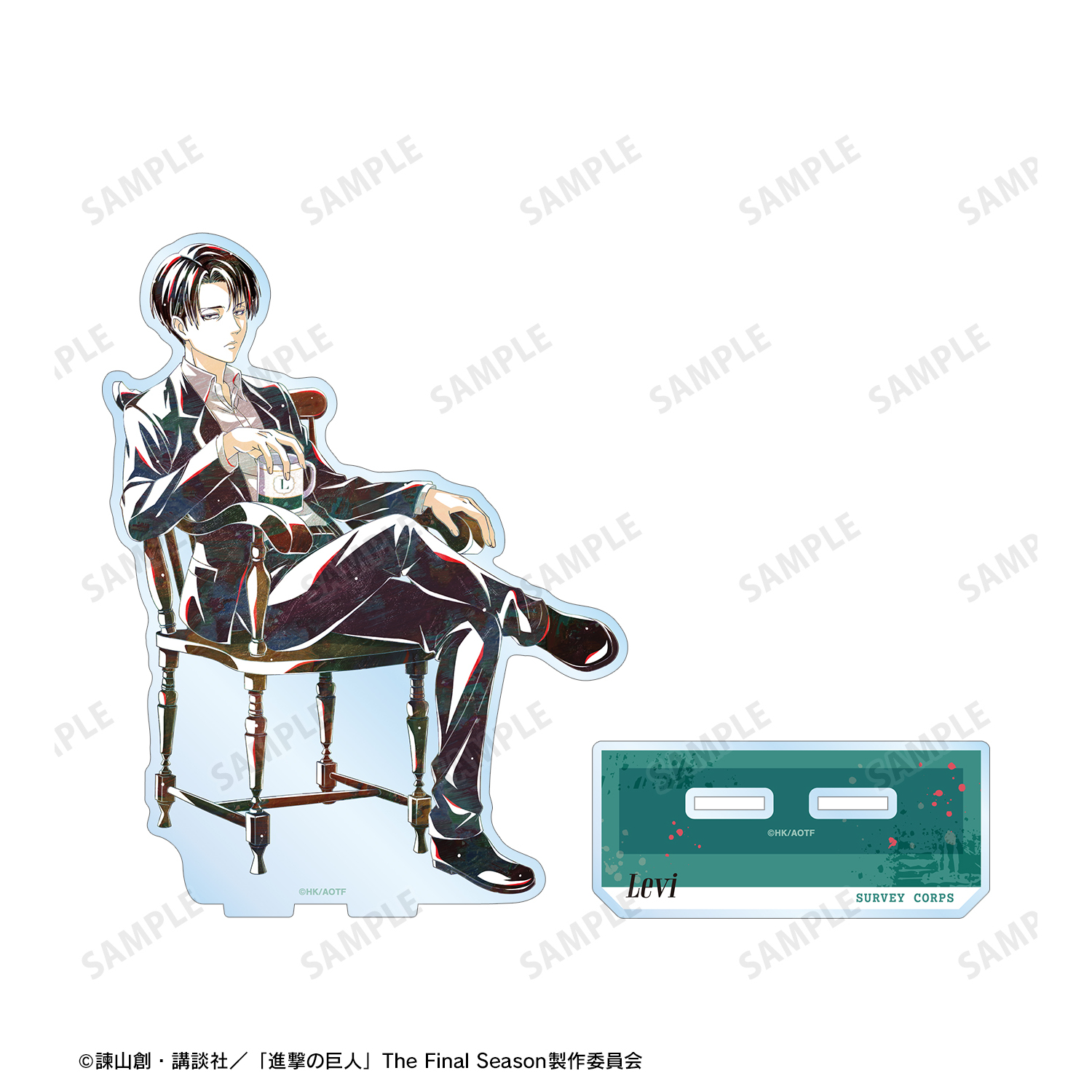 進撃の巨人_描き下ろし リヴァイ ティータイムver. Ani-Art BIG