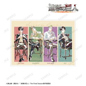 진격의 거인_신작 집합 티타임 ver. Ani-Art A3 매트 가공 포스터