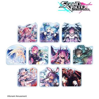 SOUND VOLTEX EXCEED GEAR_トレーディングミニアクリルスタンド(単位