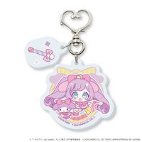 プリパラ10周年×サンリオキャラクターズ_ハート型ナスカンパーツ付き