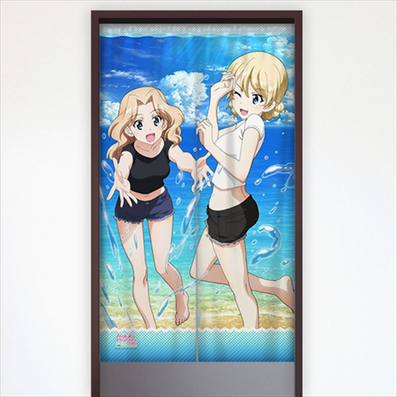 ガールズ&パンツァー 最終章_のれん(ダージリン&ケイ) | ガールズ