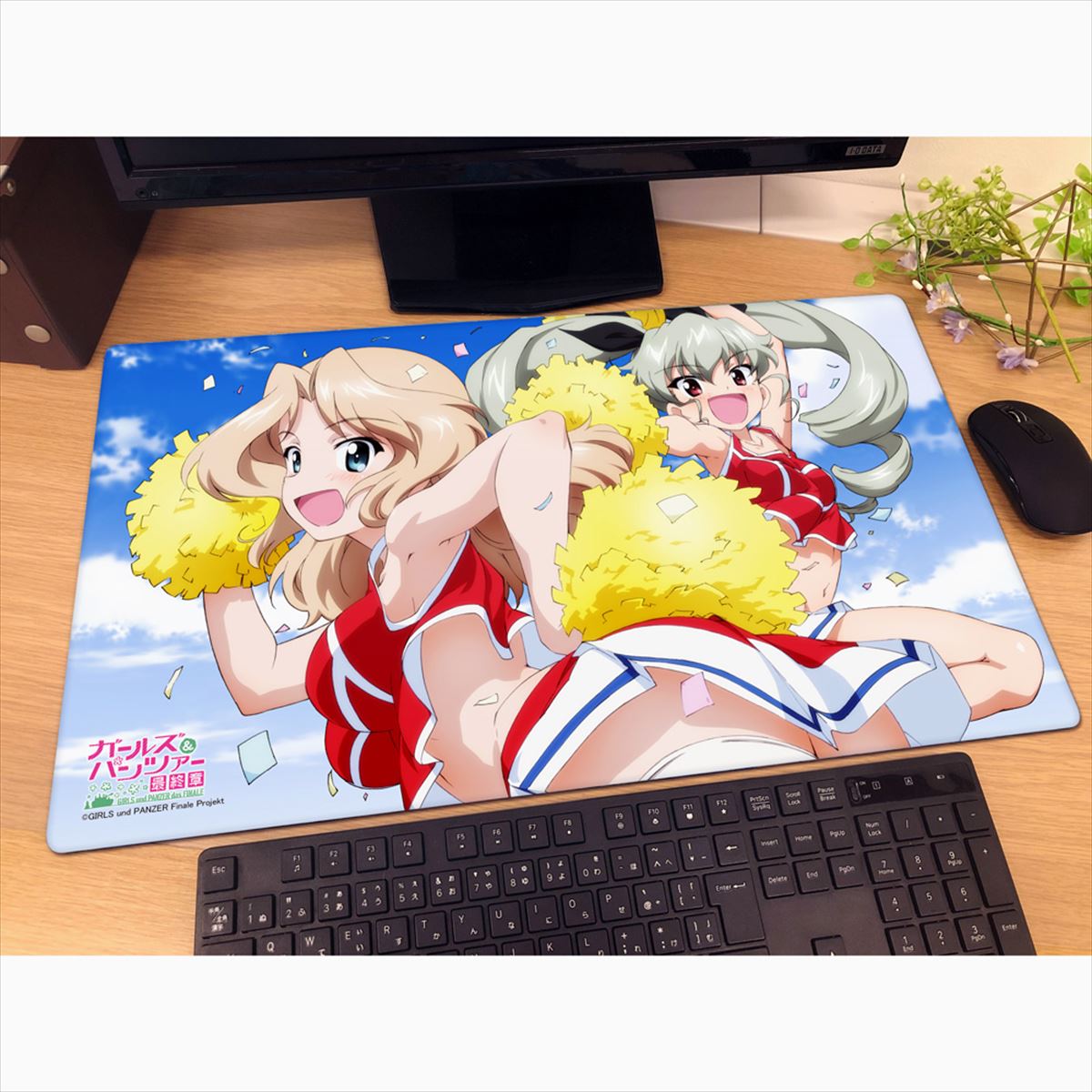 ガールズ&パンツァー 最終章_ラバーマット(ケイ&アンチョビ