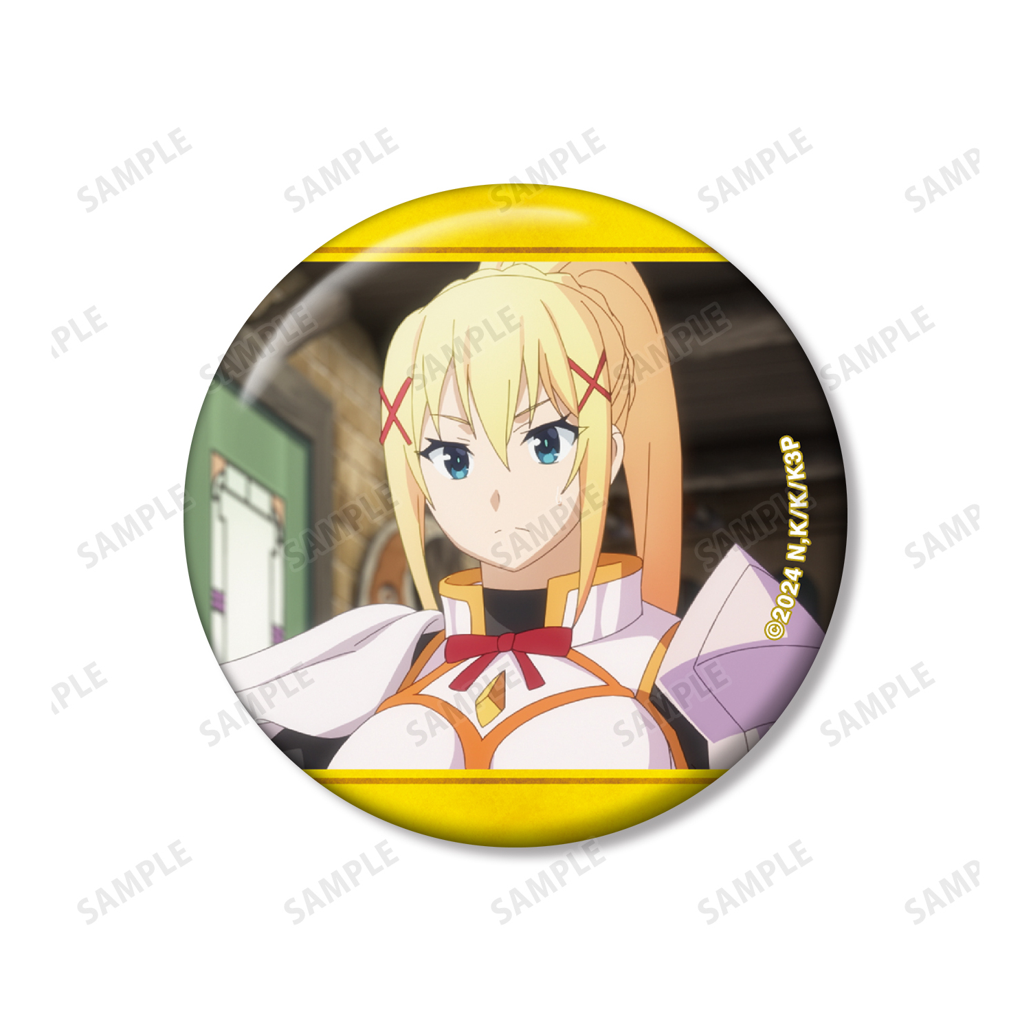 この素晴らしい世界に祝福を！3_ダクネス 場面写缶バッジ4個セット