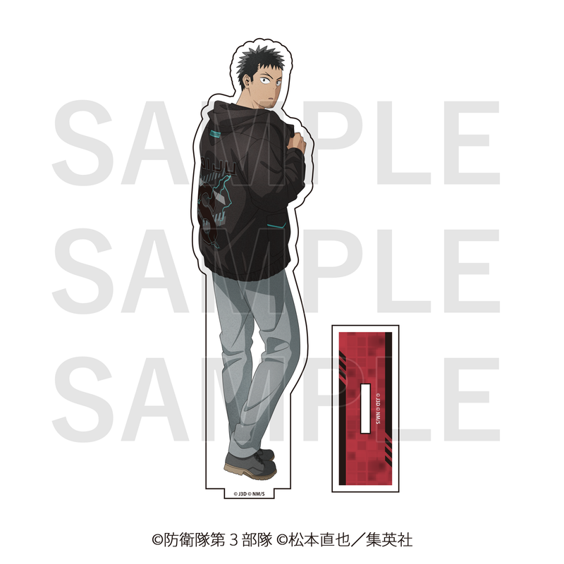 怪獣8号_アクリルスタンド “Kaiju”Bloodproof Jacket 日比野カフカ