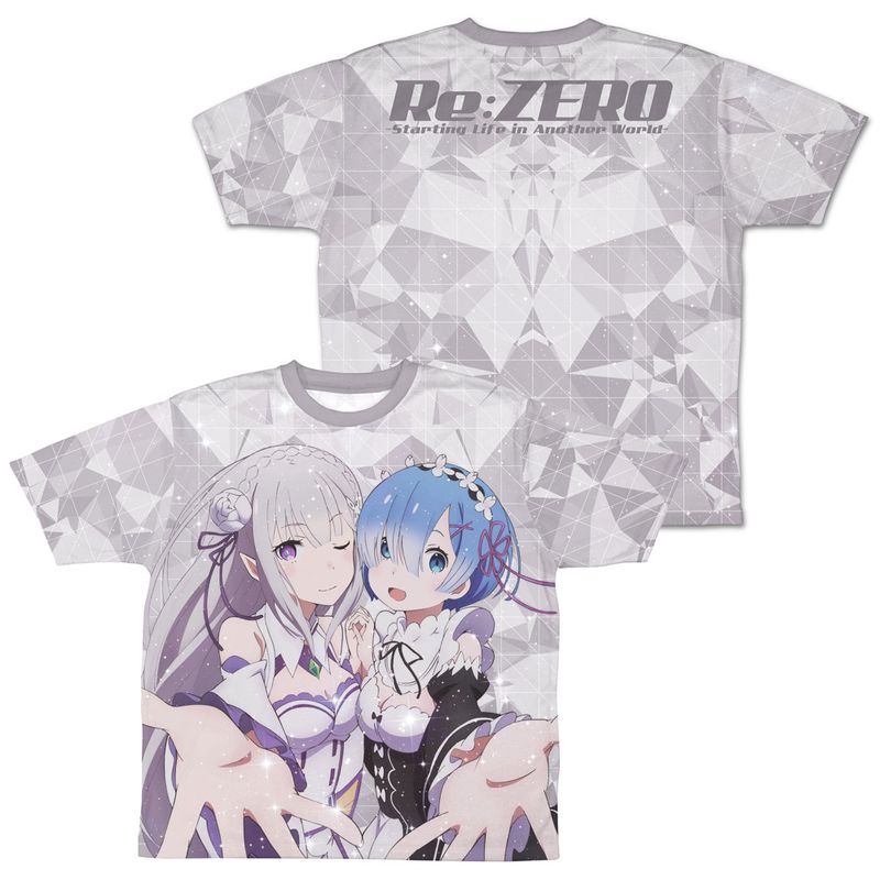 Re:ゼロから始める異世界生活_Lサイズ_エミリア&レム 両面フル
