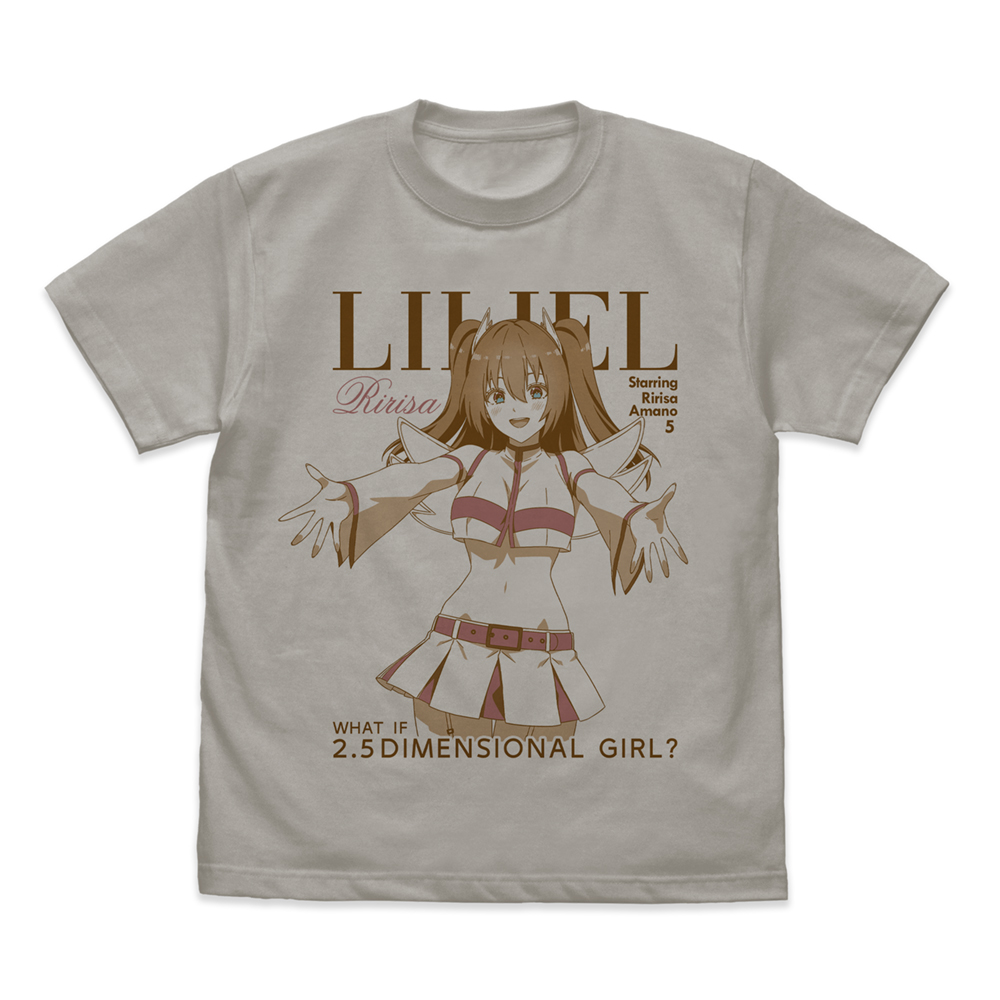 2.5次元の誘惑_XLサイズ_リリエル 天使空挺隊ver. Tシャツ/LIGHT GRAY