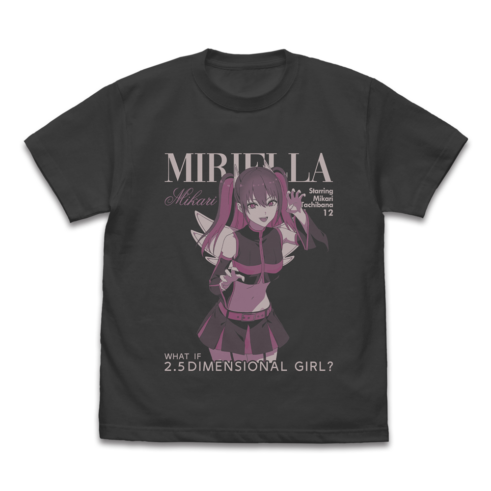2.5次元の誘惑_Lサイズ_ミリエラ 天使空挺隊ver. Tシャツ/SUMI