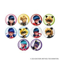 ミラキュラス レディバグ＆シャノワール_缶バッジ07/BOX(全10種)(公式