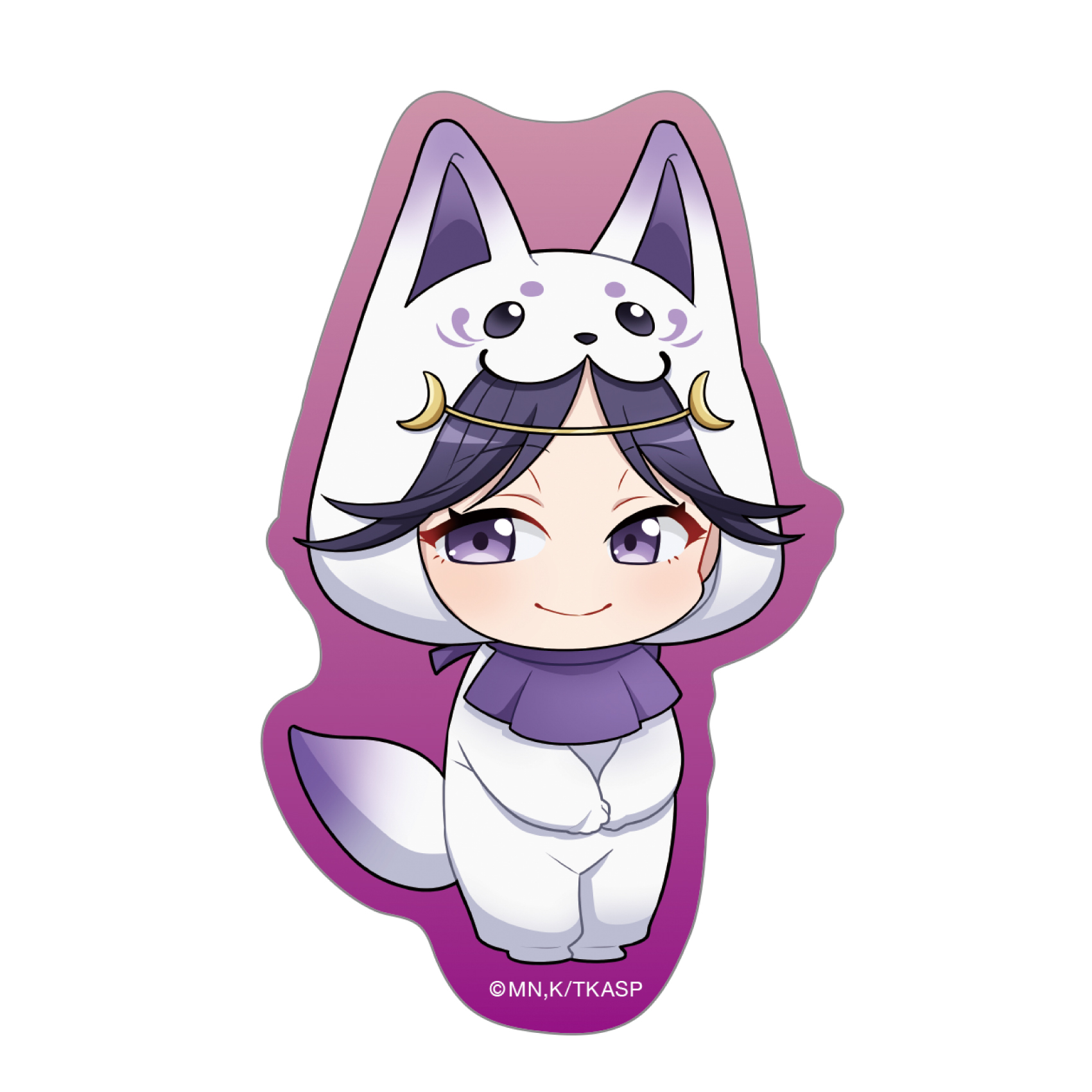 甘神さんちの縁結び_ステッカー／月神 宵深子