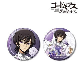 コードギアス 復活のルルーシュ_描き下ろし ルルーシュ 缶バッジ