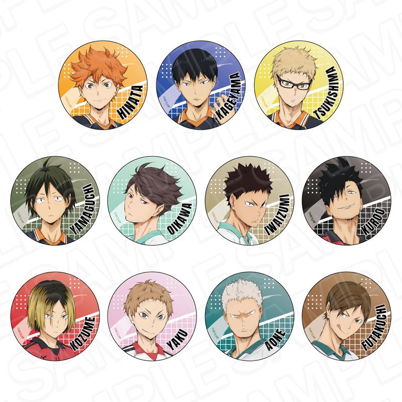 ハイキュー!!_カンバッジ(ブラインド) vol.1 【OPP／11個入り