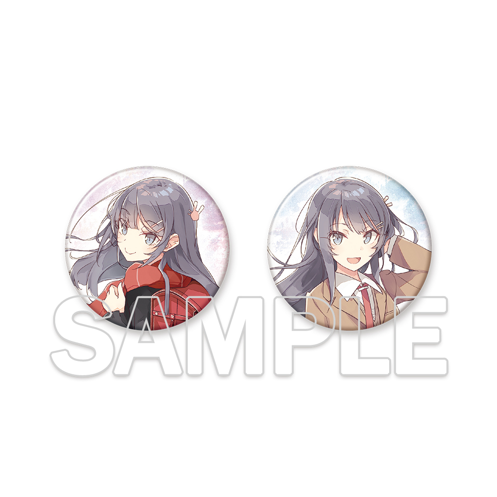 電撃文庫『青春ブタ野郎』シリーズ_10周年記念缶バッジセット