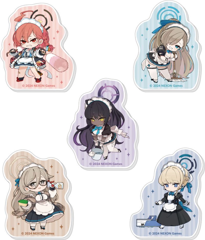 ブルアカ　ブルーアーカイブ　コミケ限定　アクリルマグネット　アクスタ ブルーアーカイブ -Blue Archive-_トレーディングミニキャラアクリル