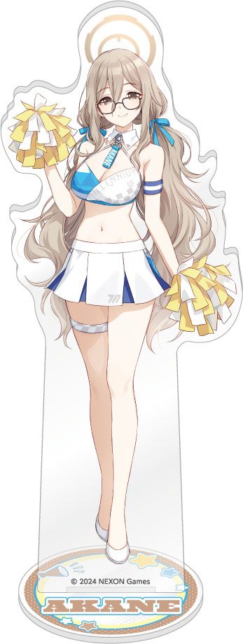 ブルーアーカイブ　アクスタ5人セット　韓国ポップアップストア　PEERコラボ ブルーアーカイブ ブルアカ 韓国限定 PEERコラボ アビドス タンブラー