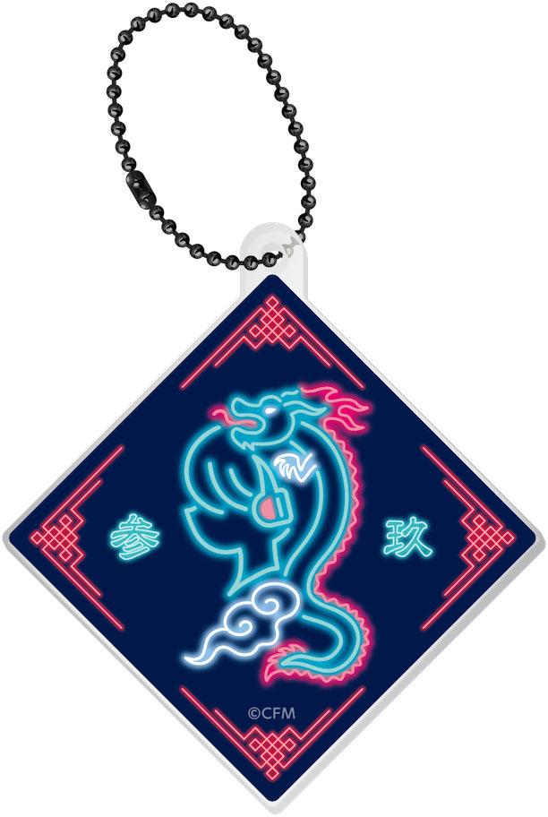 初音ミク×SOLWA_モチーフアクリルキーホルダー Art by PiPi B